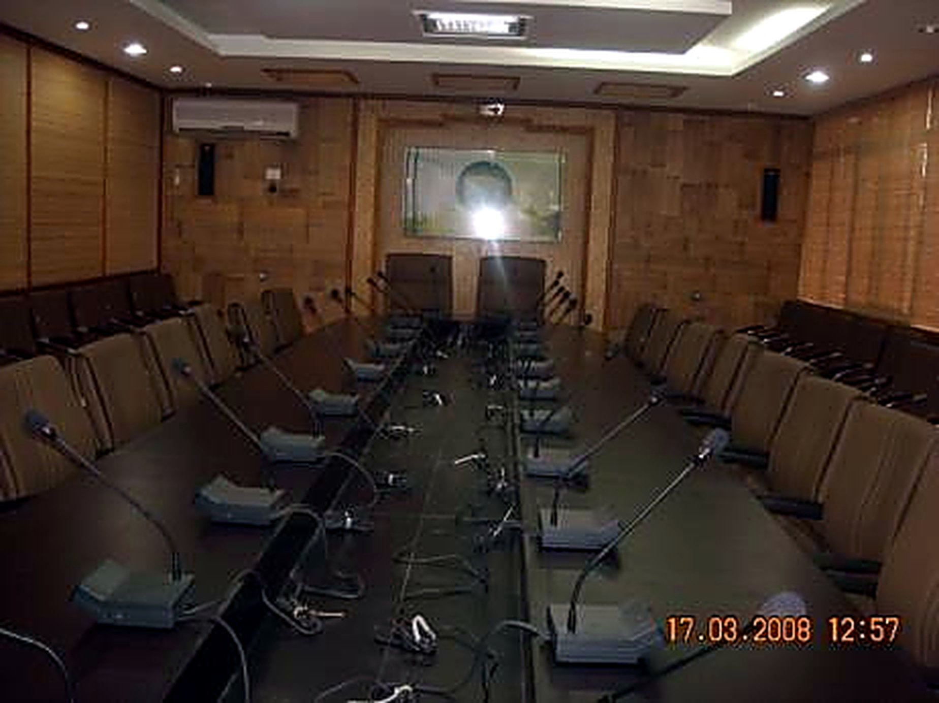 Interior conference hall, Sikkim
